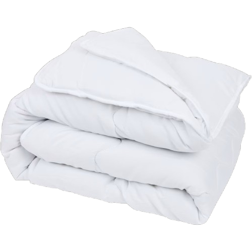 Deluxe - Velvet Dons Dekbed - 200x200 -Anti Allergie - Warmteklasse 5 - 4-Seizoenen Dekbed - Wit
