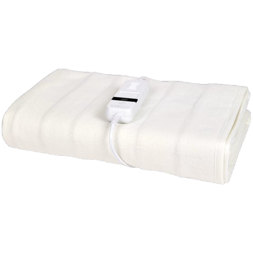 Elektrische Deken - Warmte Deken - Elektrische Deken 1 Persoons - Verwarmd Bovendeken - Wasmachinebestendig - Oververhittingsbeveiliging - 3 Warmtestanden - Met Hoeselastieken - Met Timerfunctie - 150x80 cm