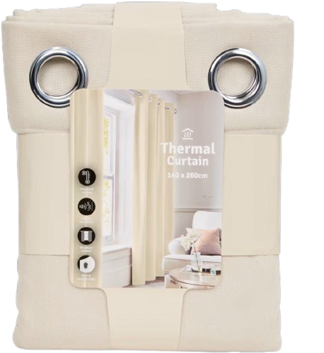Thermisch Verduisterend Gordijn 140x260 cm