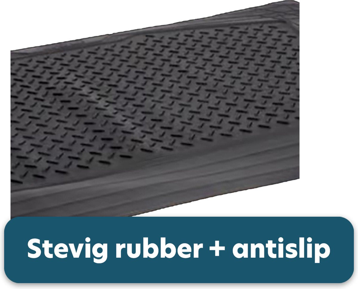 Universele Kofferbakmat - Rubber - 120x80 Cm - Anti-slip Kofferbakmat - Uitknipbaar - Waterafstotend - Anti-vuil
