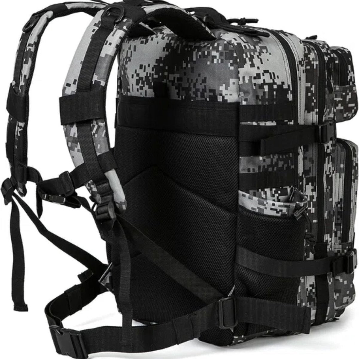 Tactische Militaire Rugzak voor Heren - Groot - 45 liter - Legerrugzak - 3 dagen - Molle Leger Rugzak - Outdoor - Waterdichte Rugzak