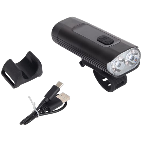 Oplaadbare Fietslamp 1000 Lumen – Groot Bereik 400m, Met Batterij-indicator & Gereedschapsloze Montage