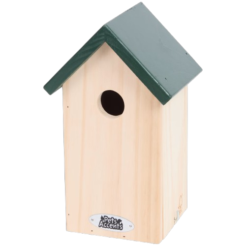 Nestkastje voor Vogels - Vogelhuisje - Geschikt voor alle Seizoenen - 11,5 x 11,5 x 25 cm - Duurzaam Hout