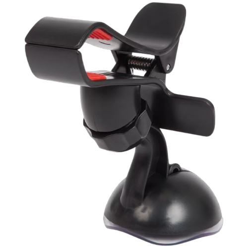 Telefoonhouder Voor Auto - Telefoonhouder Auto Met Zuignap - Dashbord - Voorruit - GSM Houder Telefoon - 360 Graden Draaibaar - Zwart