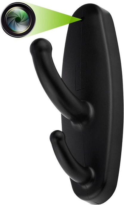 Kleine Verborgen Camera HD 1080P - Kleding Jas Haak - Nanny Cam Video Recorder - Met Bewegingsdetectie - Kleerhanger voor Thuis/Kantoor - Beveiliging