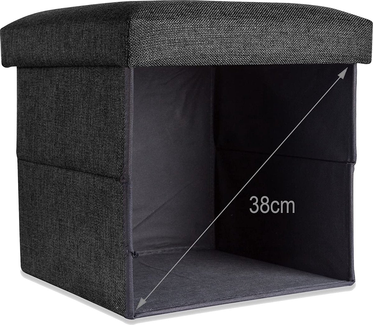 Opvouwbare Opberg Poef