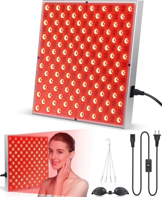Rood Licht Infraroodpaneel - Infraroodlamp - Rood Lichttherapie - Infraroodtherapie - Pijnverlichting - Warmtelamp - Spieren en Gewrichten