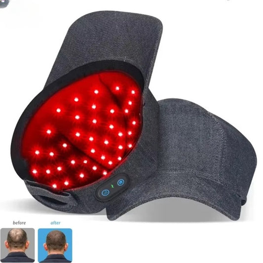 Roodlichttherapie Voor Haar - Snelle Haargroei Pet - Infrarood lichttherapieapparaat Voor Behandeling Van Haaruitval - 660nm & 850nm Led - Angst Verminderen - Migraine Hoofdhuid Ontspannen - Bevordert Hoofdhuidstofwisseling