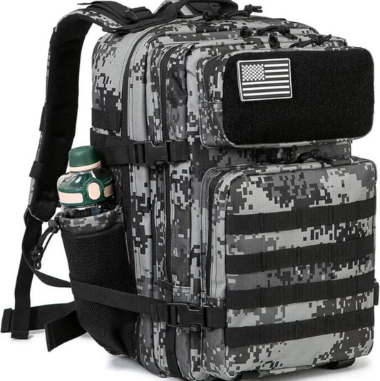 Tactische Militaire Rugzak voor Heren - Groot - 45 liter - Legerrugzak - 3 dagen - Molle Leger Rugzak - Outdoor - Waterdichte Rugzak