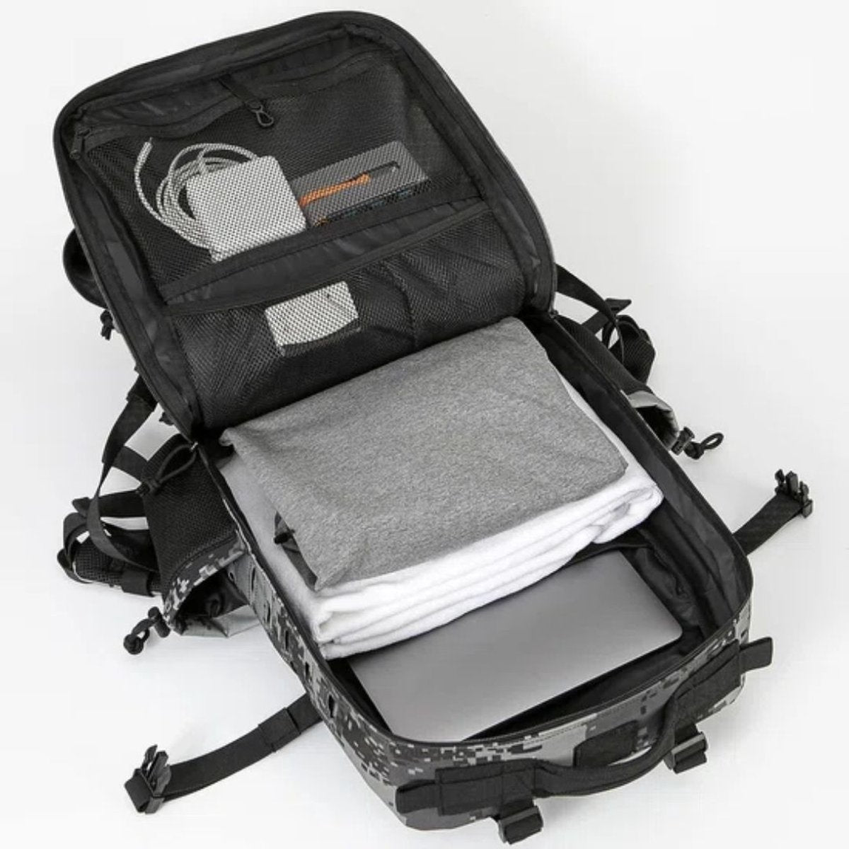 Tactische Militaire Rugzak voor Heren - Groot - 45 liter - Legerrugzak - 3 dagen - Molle Leger Rugzak - Outdoor - Waterdichte Rugzak