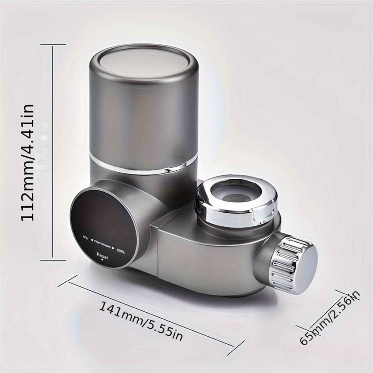Waterfilter Kraan - Kraanfilter Systeem - Waterontharder - Waterzuiveringsapparaat Met Blauw UV Licht Sterilisatie - Met Temperatuurregeling - Verwijderd Chlorine En Zware Metalen