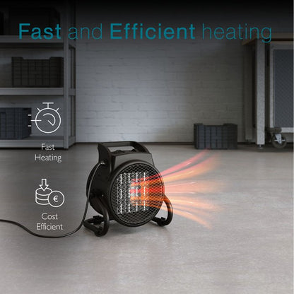 Keramische Ventilatorkachel 2000W