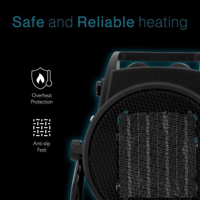 Keramische Ventilatorkachel 2000W